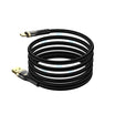Green Lion Magnetic USB-A to Lightning Cable 1M – Black