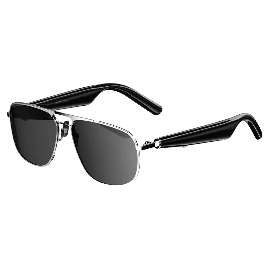 Green Lion Miami Smart Glasses - Sleek Black Design