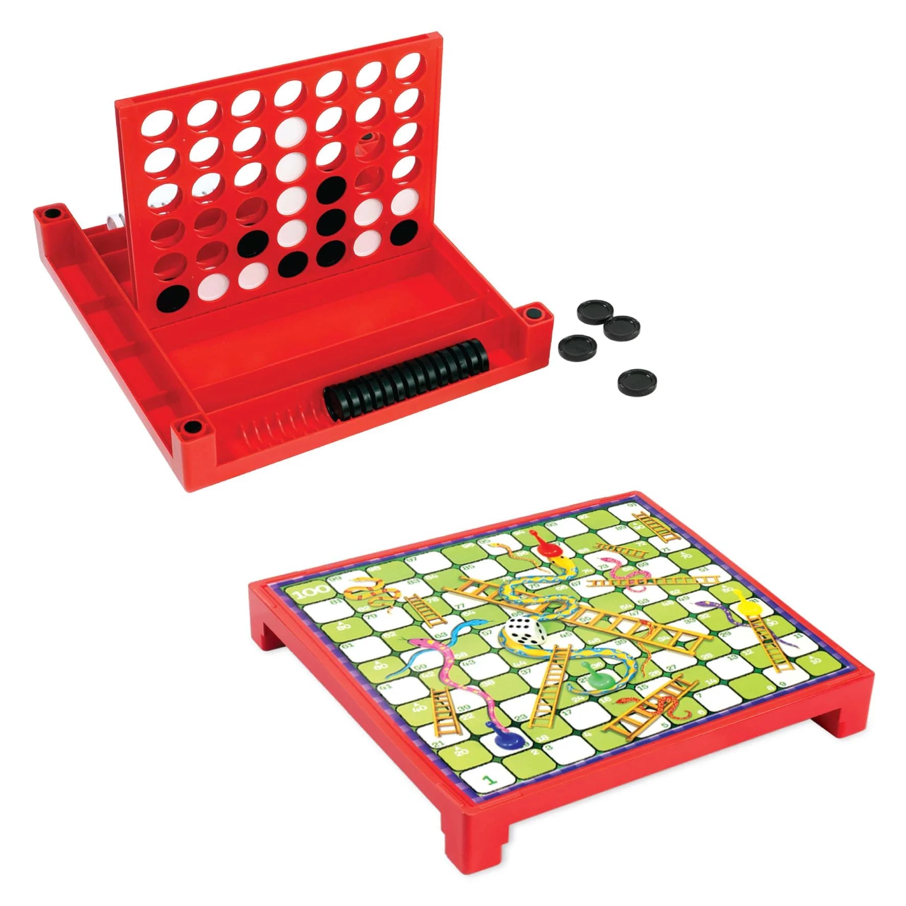 Ambassador – 4 in a Row & Snakes & Ladders Combo