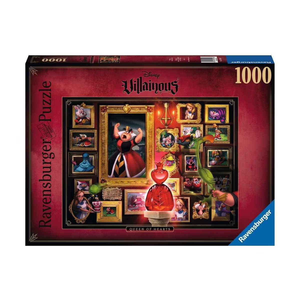 Ravensburger Disney Queen of Hearts 1000 Piece Jigsaw Puzzle for Adults