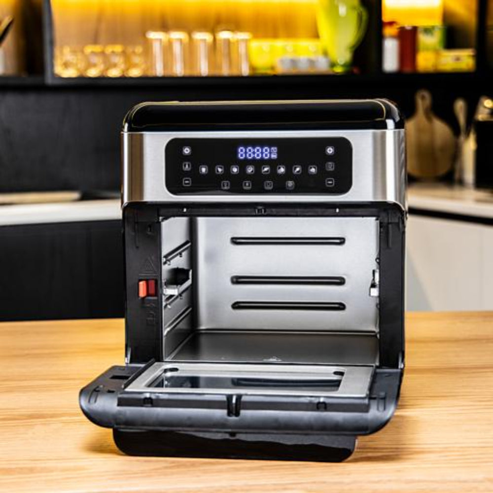 Geepas Digital Air Fryer Oven 10L 1500W 9-in-1