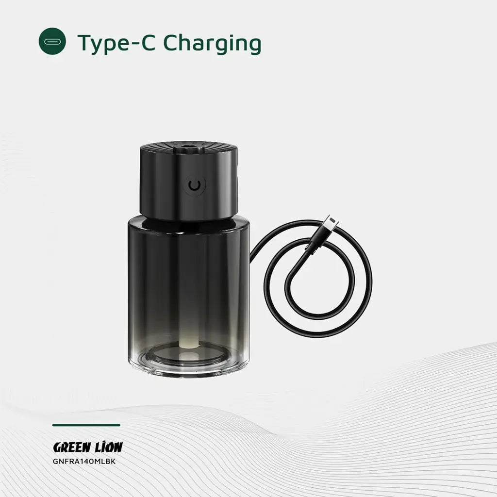 Green Lion Fragrance Diffuser 140mL – Stylish & Portable