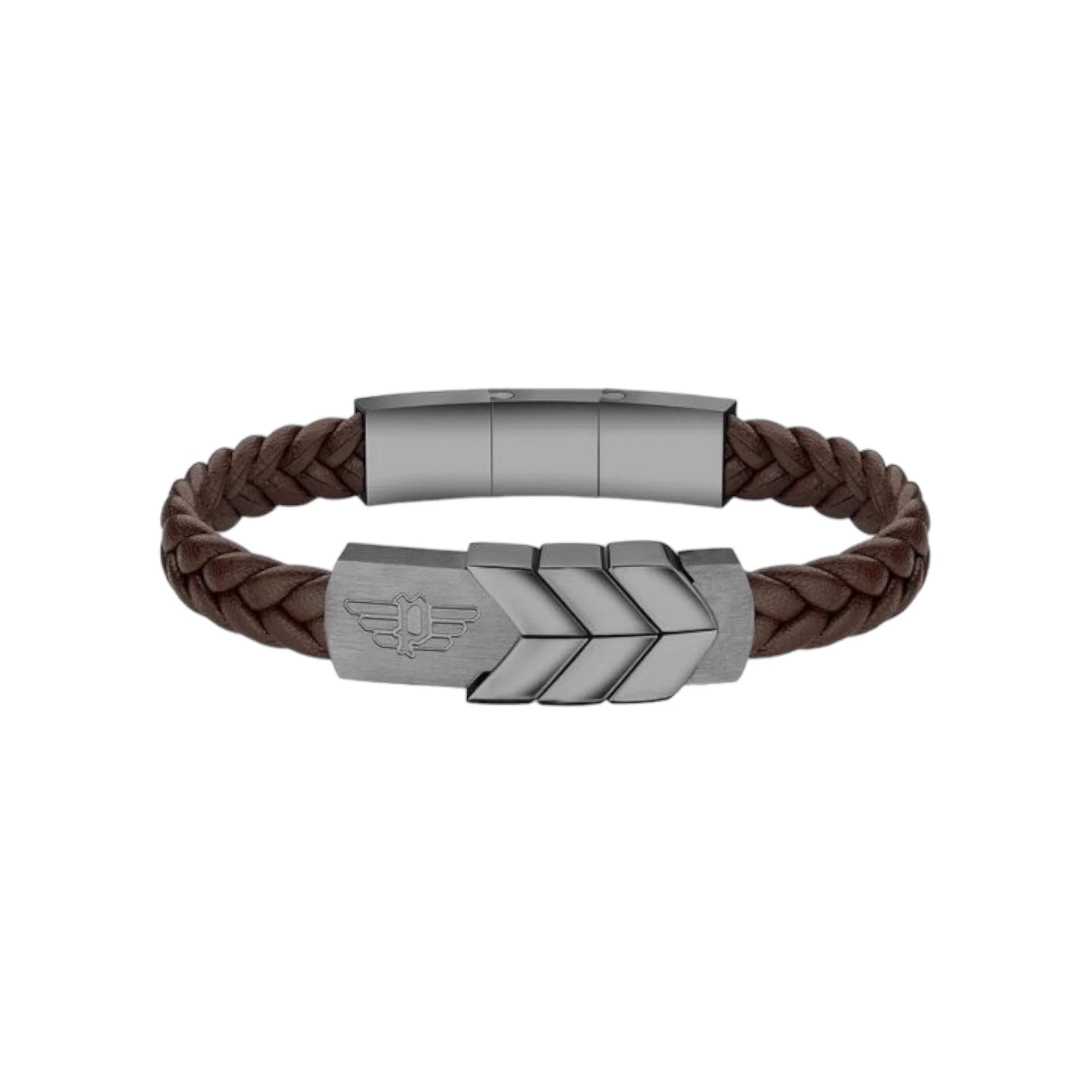 POLICE PEAGB2214615 Men Bracelet – Stainless Steel Luxury Bracelet for Men