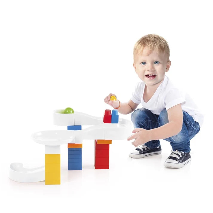 Dolu Marble Run – Rolling Ball Bricks Basic Set | Ages 1+