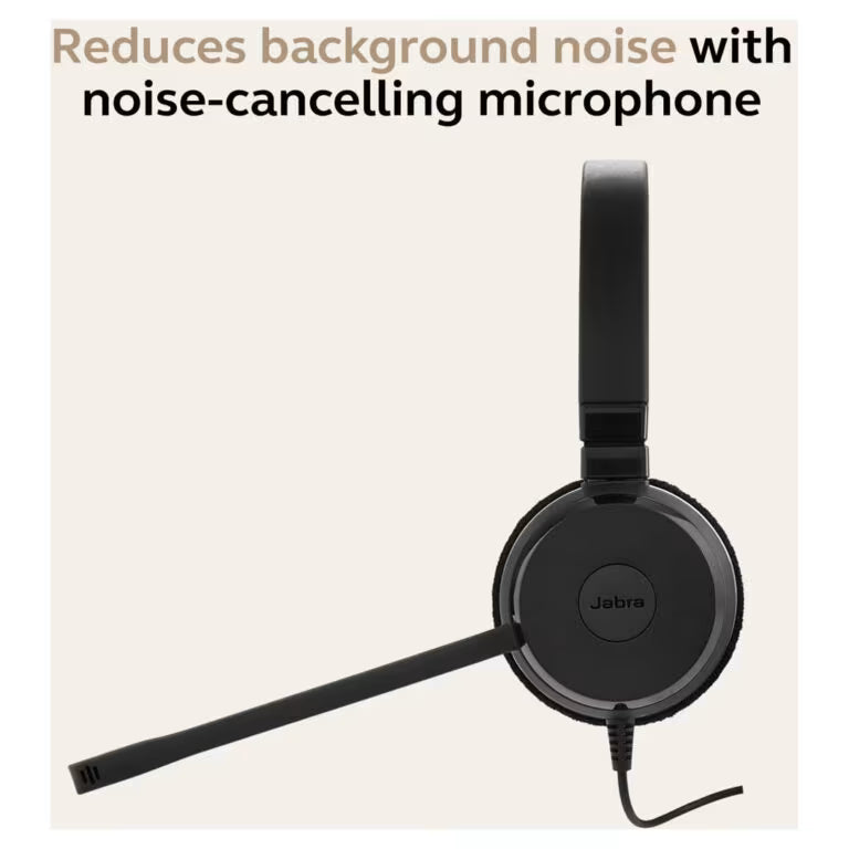 Jabra Evolve 20 SE – Professional Headset for Calls & Audio | Teams & Skype Certified
