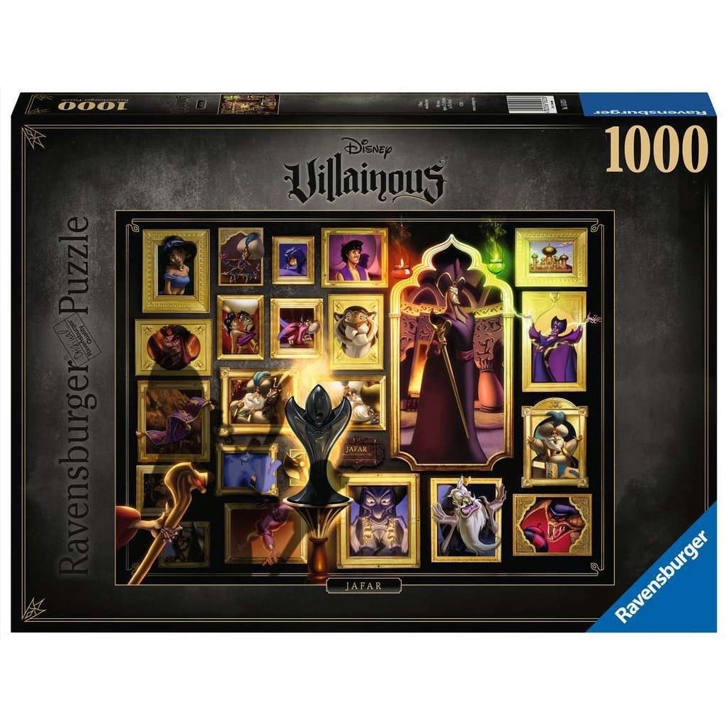 RAVENSBURGER 1000 Piece Disney Jafar Puzzle