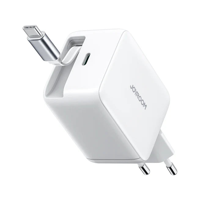 JOYROOM JR-TCL06 67W GaN Charger w/ Retractable Cable