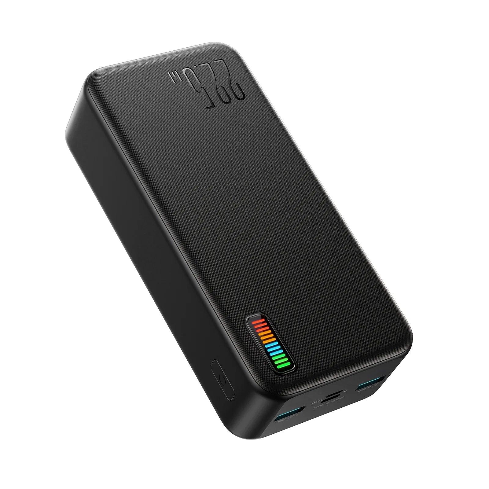 JoyRoom Dazzling 30000mAh Power Bank with 22.5W Fast Charging - Black