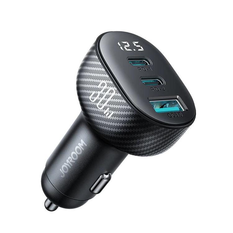 Joyroom 2A1C 30W Car Charger Fast & Efficient Charging - Black