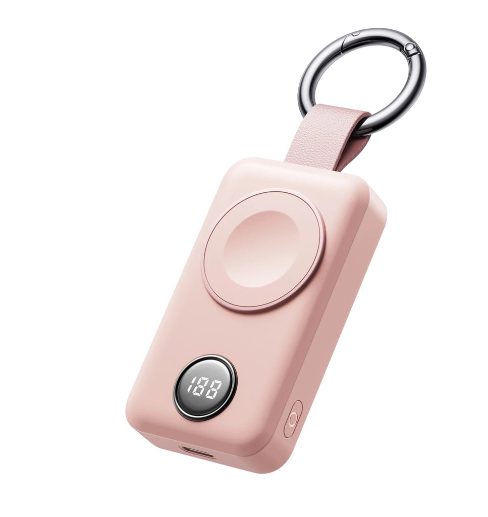 Joyroom Wireless Powerbank 2000mAh for Apple Watch Charging - Pink
