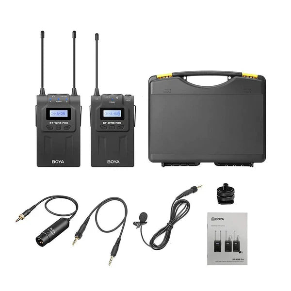 BOYA BY-WM8 Pro-K1 UHF Wireless Mic for Pro Audio