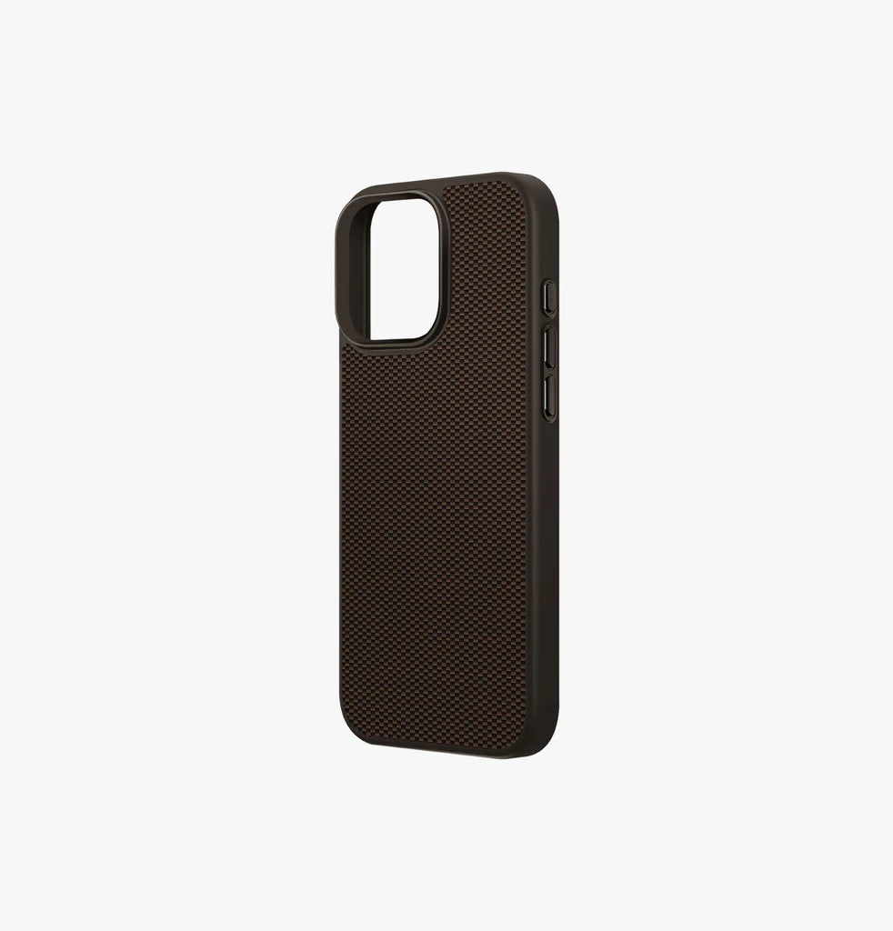 UNIQ HYBRID IPHONE 16 PRO MAX MAGCLICK CHARGING KEVA AIR WITH GRIPFIT PREMIUM-UMBER (BROWN)