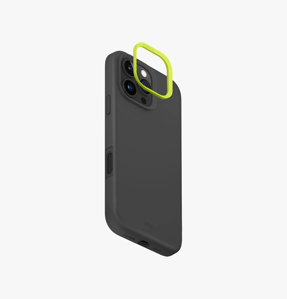 UNIQ Hybrid iPhone 16 Pro (2024) 6.3 MagClick Charging Lino Hue - Charcoal