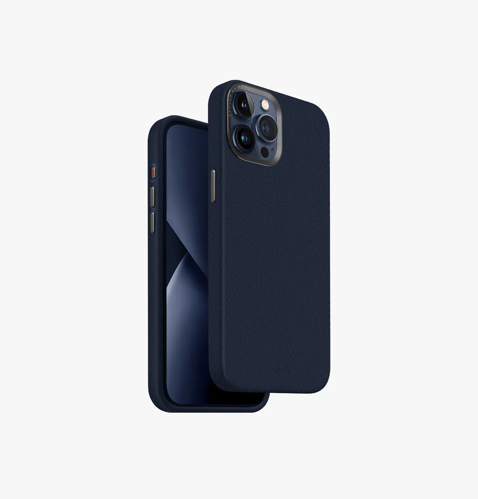UNIQ LYDEN iPhone 15 Pro Max MagClick Case – Navy Blue