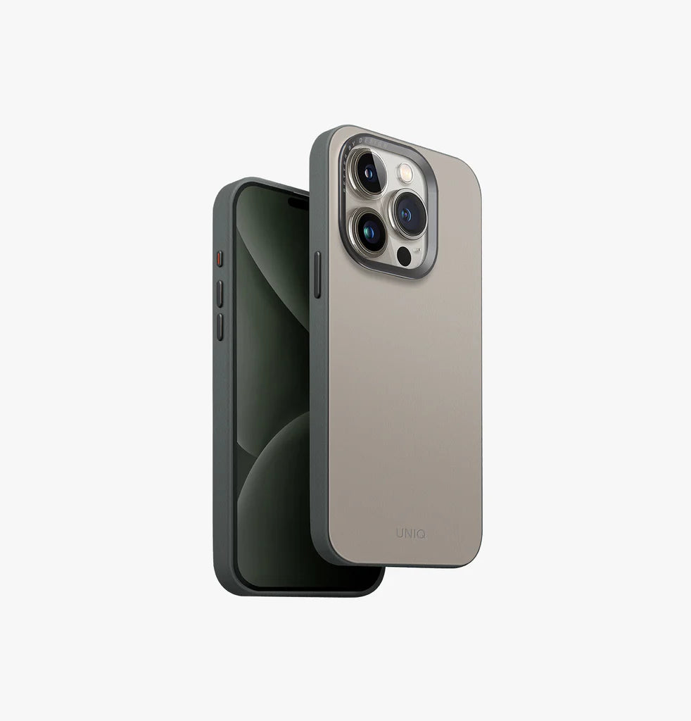 UNIQ Hybrid iPhone 15 Pro Max MagClick Charging Lyden DS - Pine