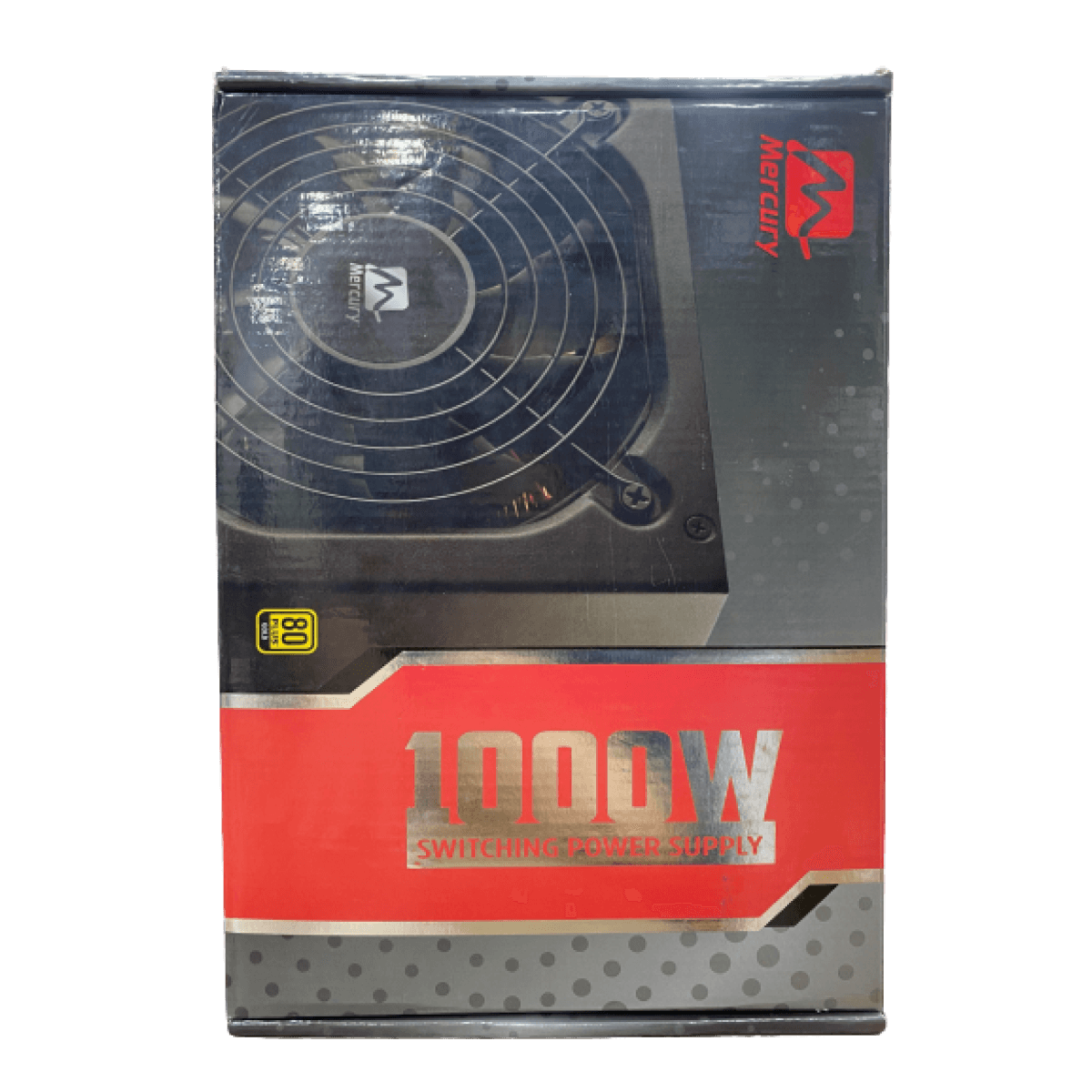 MERCURY POWER SUPPLY M1000-GSM 1000W 80 Plus Gold Certified ***CPU(4+4) x 1 Only