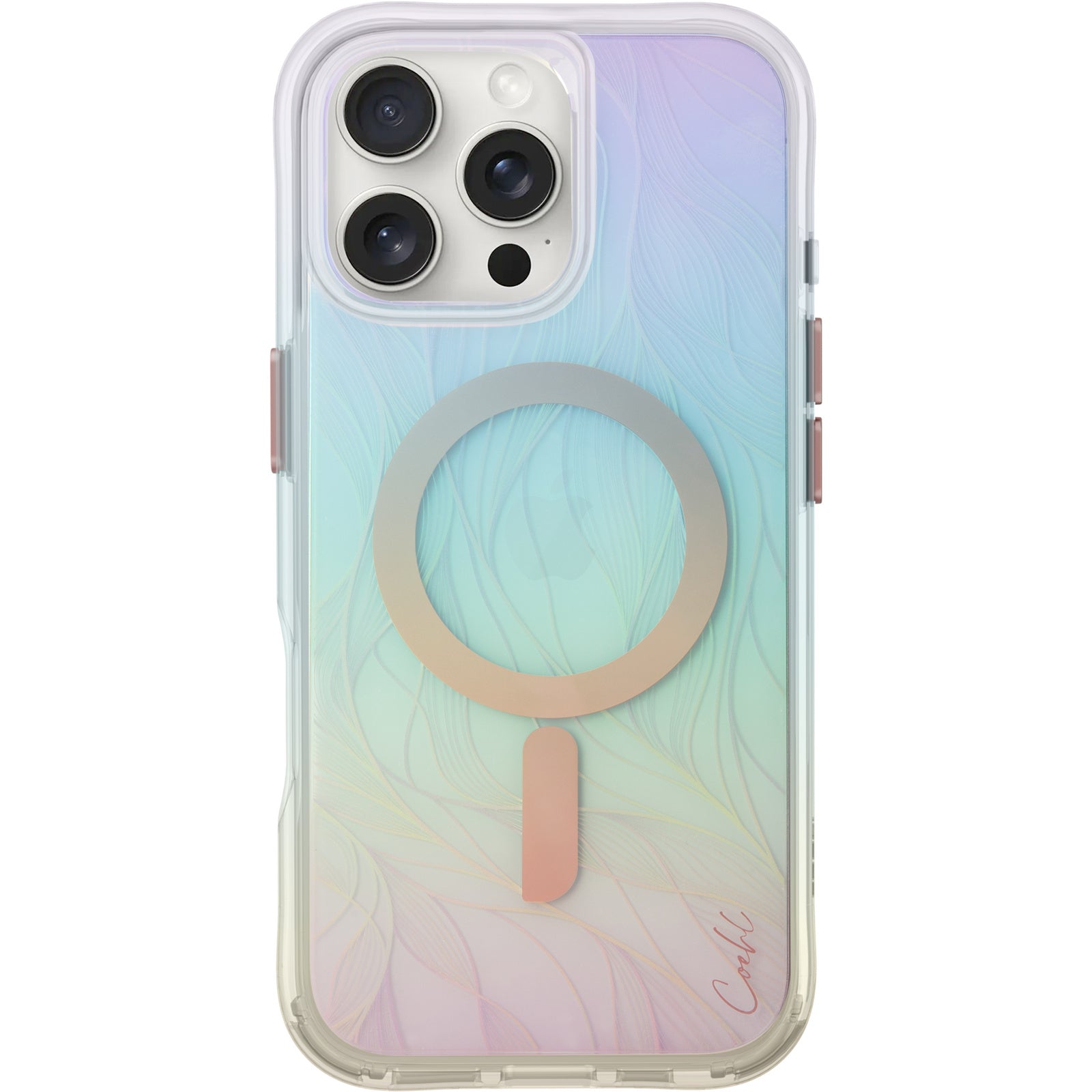 UNIQ HYBRID iPhone 16 Pro Max MagClick Charging Combat Active (Luminous) - Lume White