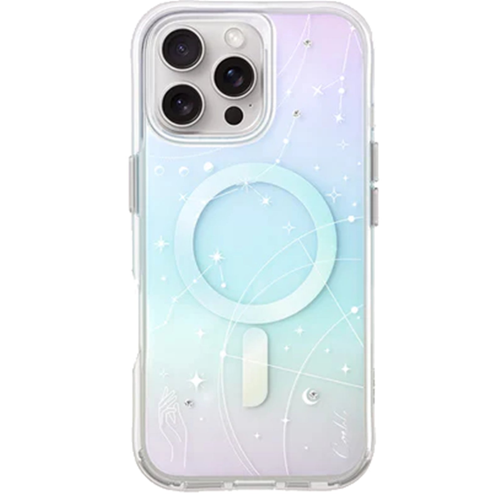 UNIQ COEHL iPhone 16 Pro (6.9") Magnetic Charging Celest - Iridescent