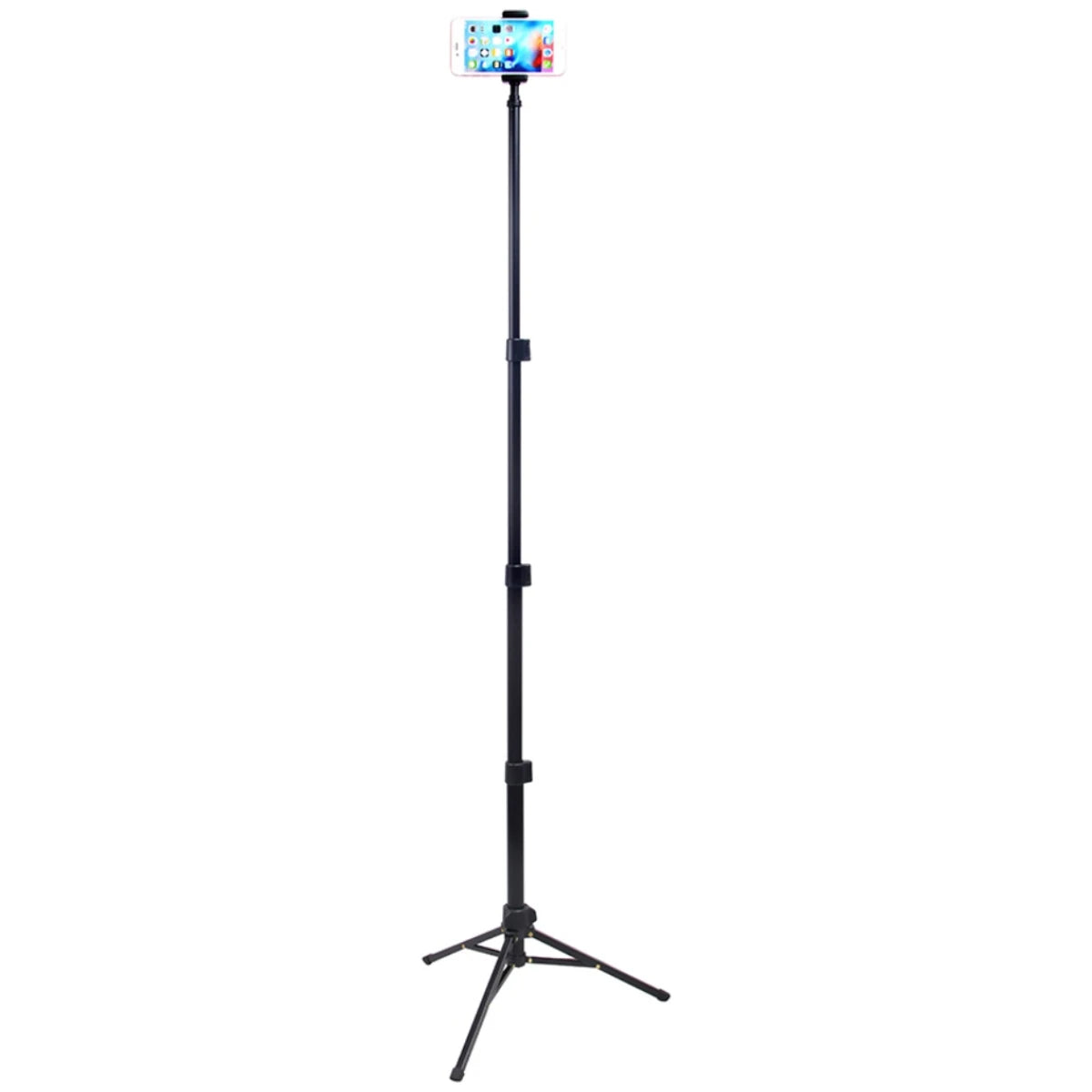 Jmary MT-43 Tripod 1.33M for Light & Phone – Black