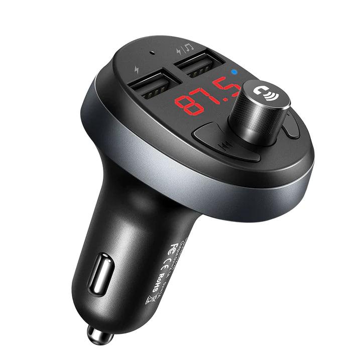 Mcdodo Bluetooth FM Transmitter Car Charger 5V 3A Fast Charge - Black