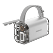 Momax Power Stone Mini 40000mAh Portable Power Station - Silver