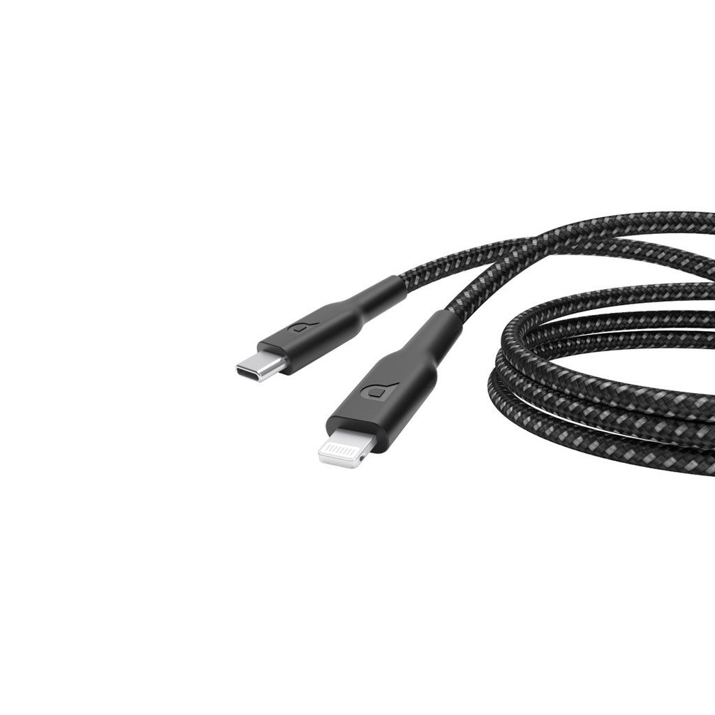 Powerology Braided USB-C to Lightning Cable 2M PD 60W