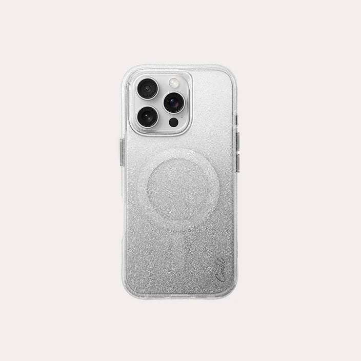 UNIQ COEHL IPHONE 16 PRO (2024) 6.3 MAGNETIC CHARGING LUMINO - SPARKLING SILVER