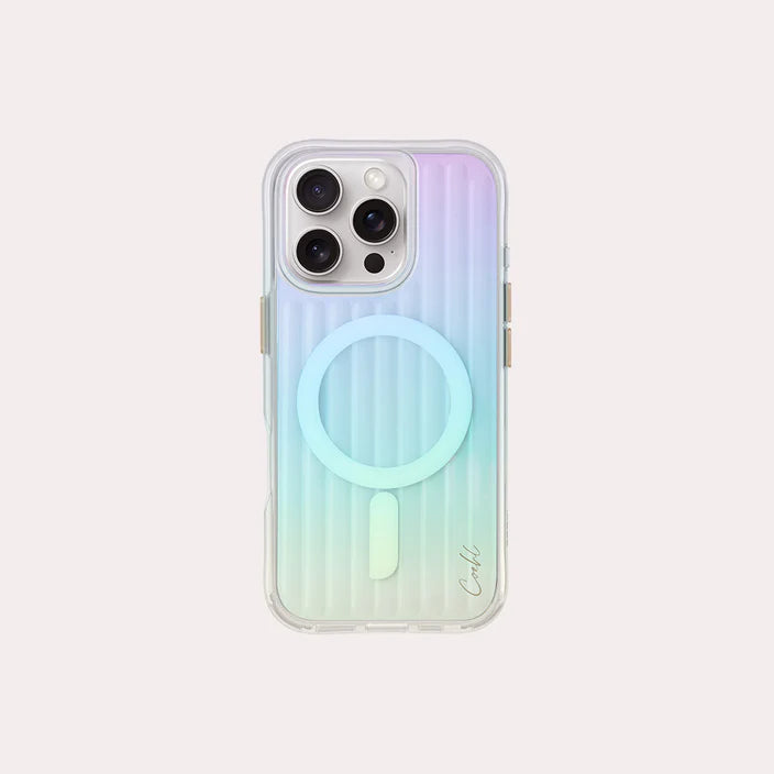 UNIQ COEHL IPHONE 16 PRO (2024) 6.3 MAGNETIC CHARGING LINEAR - IRIDESCENT
