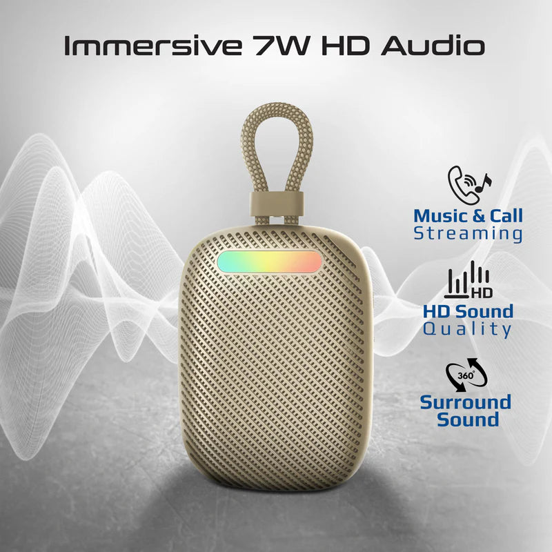 Promate Tingz CrystalSound™ 7W High-Definition Wireless Speaker