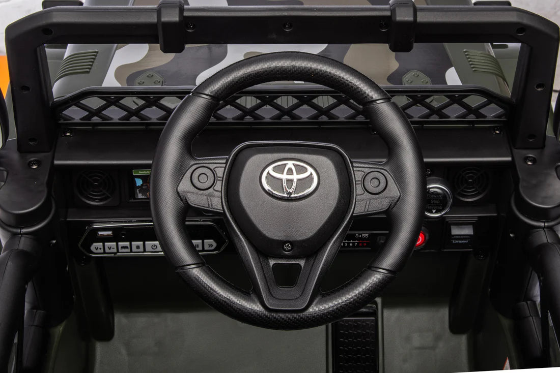 Toyota FJ Cruiser Licensed R/C Ride-On Car – 12V 4-Motors