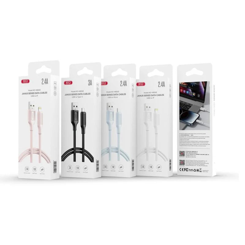 XO USB to Type-C Charger Cable – 1M Fast Charge