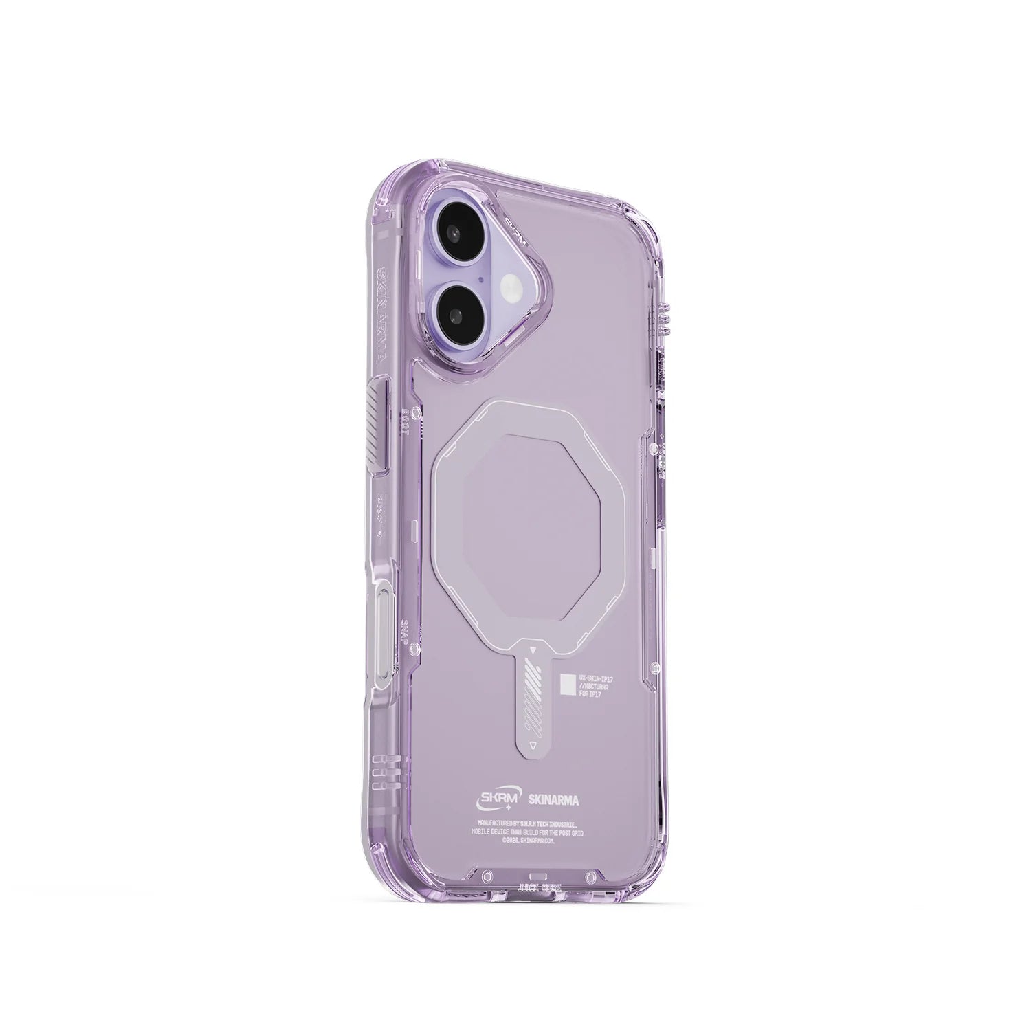 SKINARMA Saido Mag-Charge iPhone 17 Case – Clear & Shockproof
