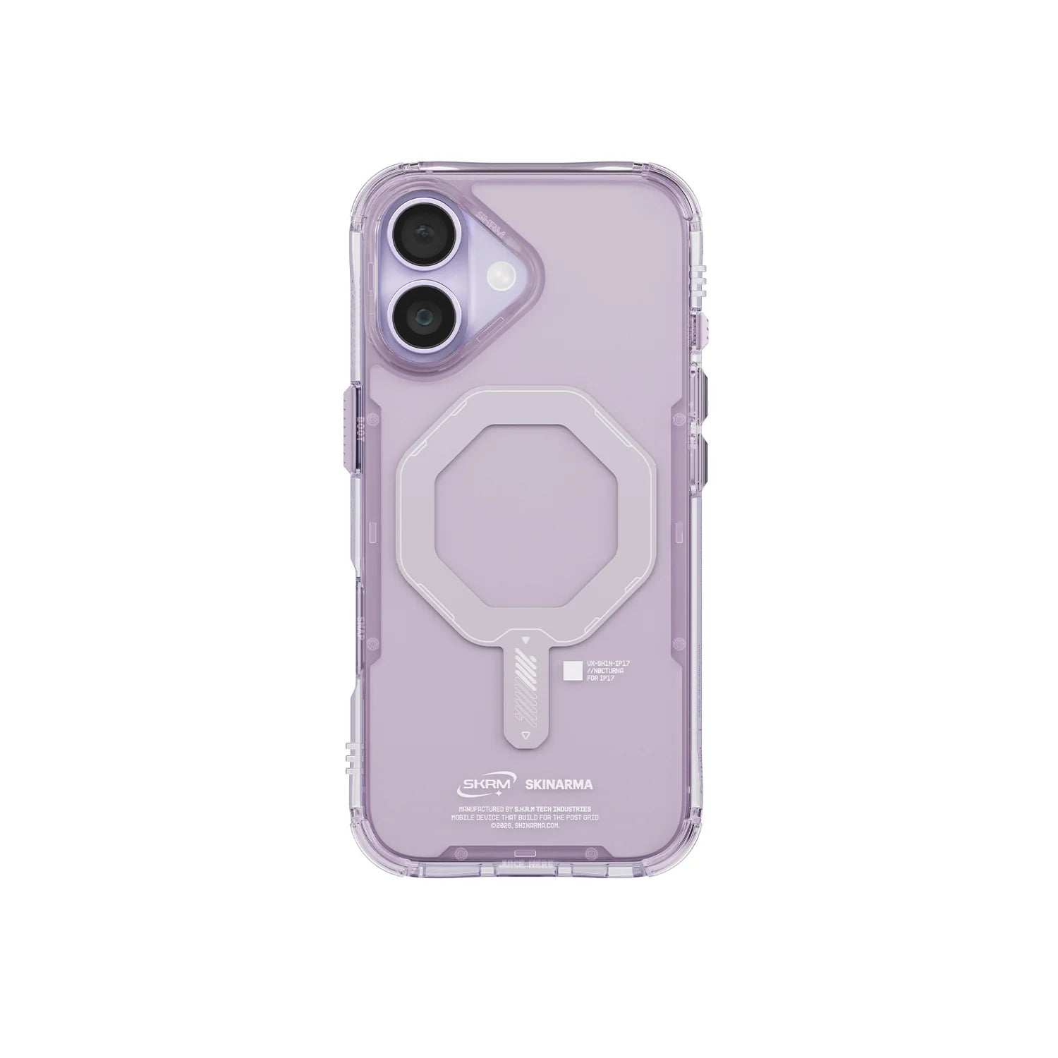 SKINARMA Saido Mag-Charge iPhone 17 Case – Clear & Shockproof