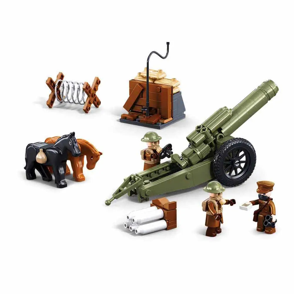 Sluban Army Assault Tank WWI 47Vs 506 Pieces | M38-B1295 Historical Set