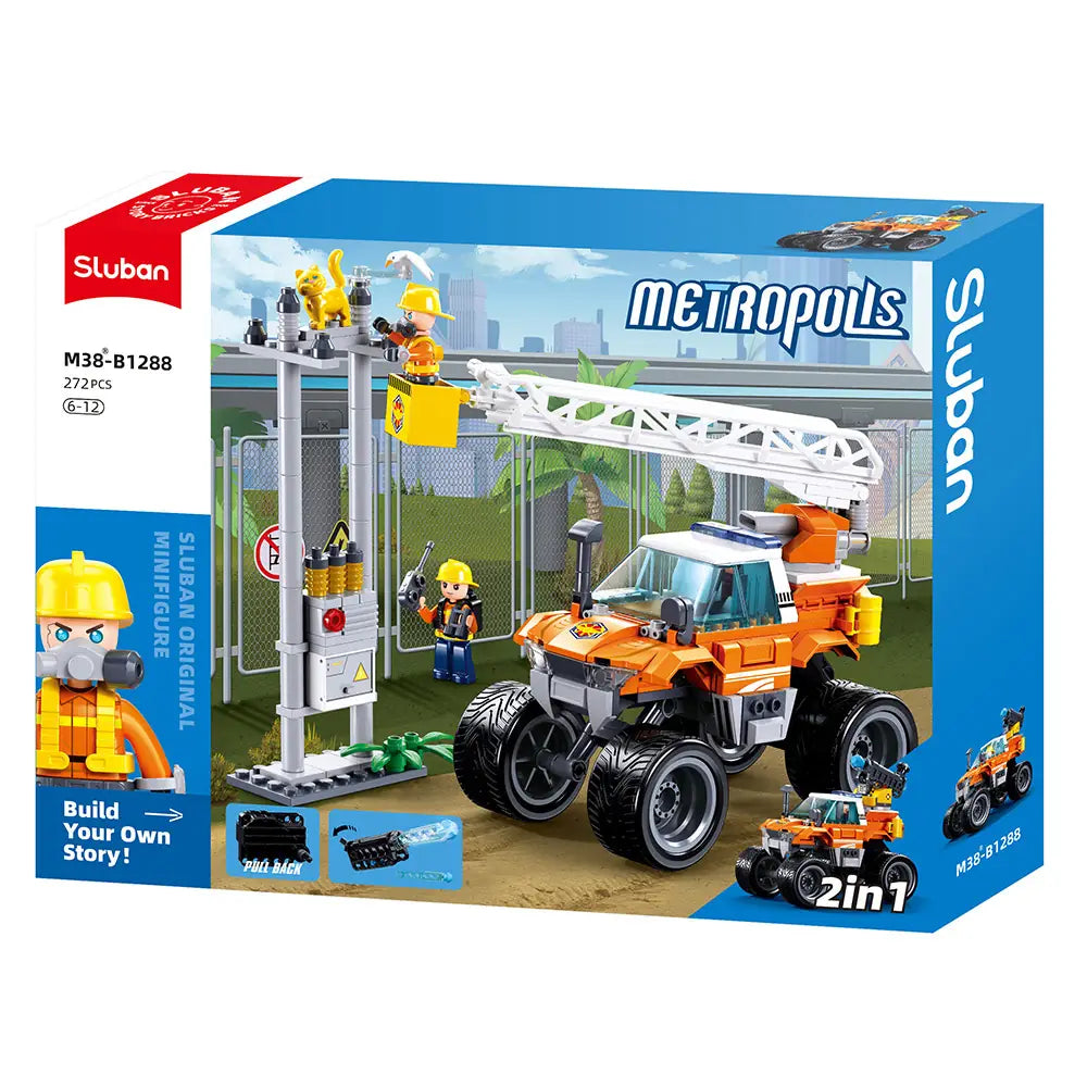 Sluban Metropolis D.C. Department Store 75 Pieces | M38-B1328A Building Set