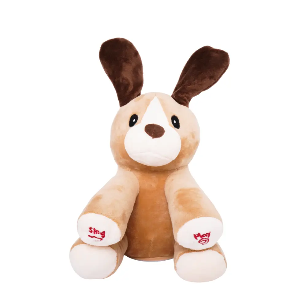 Pugs At Play Peek A Boo Dash 10-Inches Battery Operated