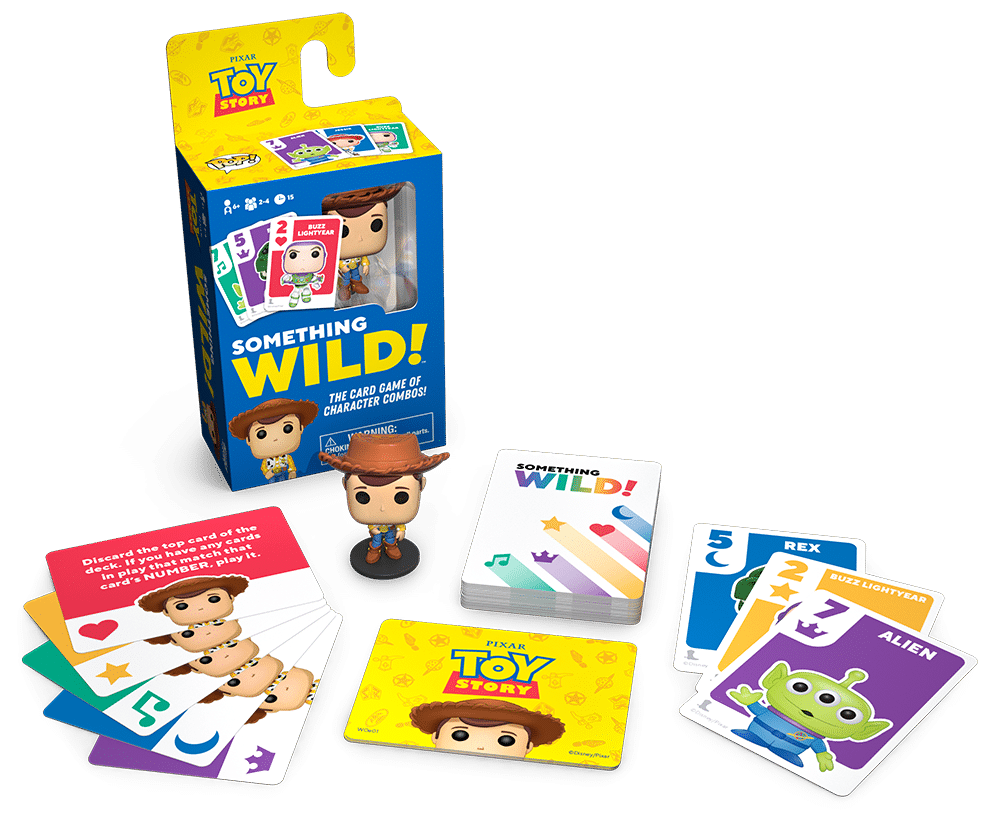 Funko Signature Games: Something Wild Card Game- Toy Story