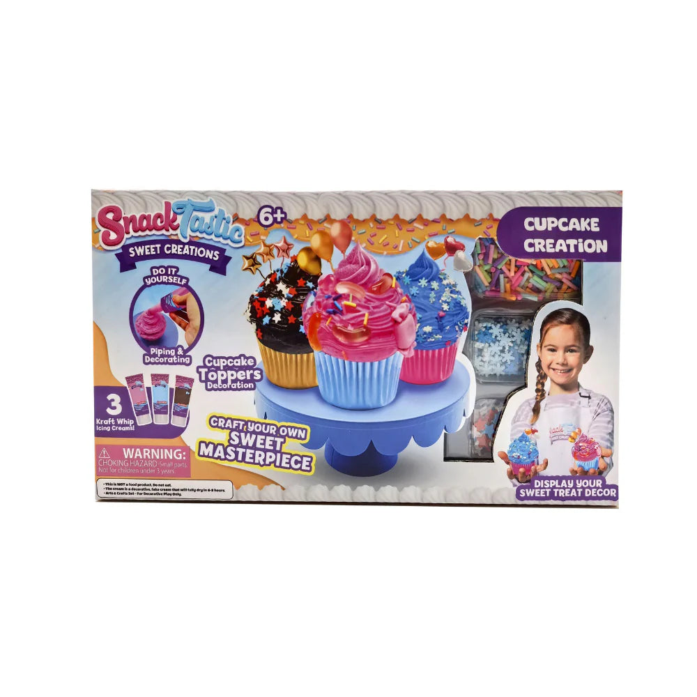 SNACK TASTIC CUPCAKES CREATIONS, Ages 6+