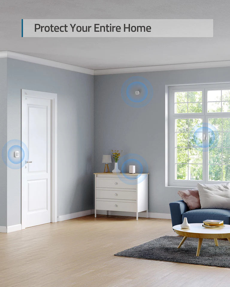 Anker Eufy Security Alarm Kit 5 Piece Home Security System - White