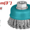 TOTAL 75mm Twist Wire Cup Brush – TAC32031