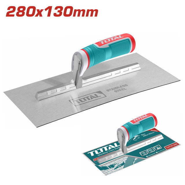 TOTAL Plastering Trowel THT81286 – Smooth Wall Finishing