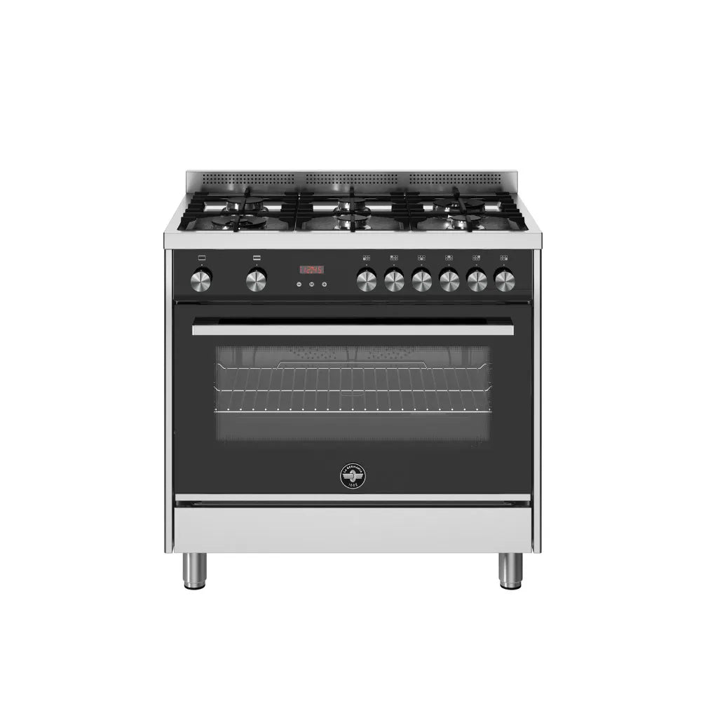 LA GERMANIA Gas Cooker – 90CM – 6 Burners – Cast Iron