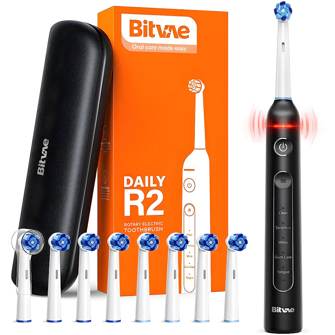 Bitvae Smart Toothbrush R2 - Rotary Electric Toothbrush