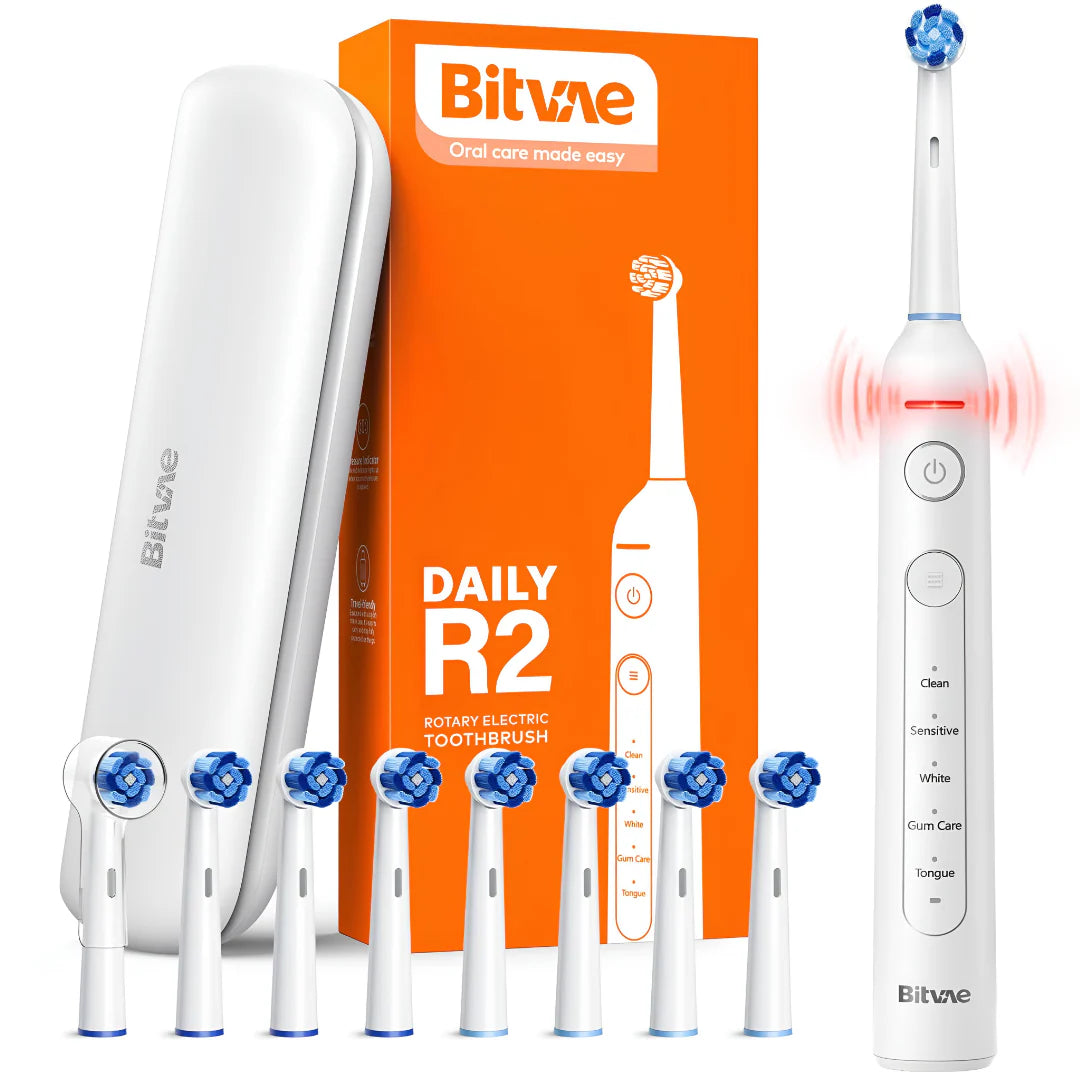 Bitvae Smart Toothbrush R2 - Rotary Electric Toothbrush