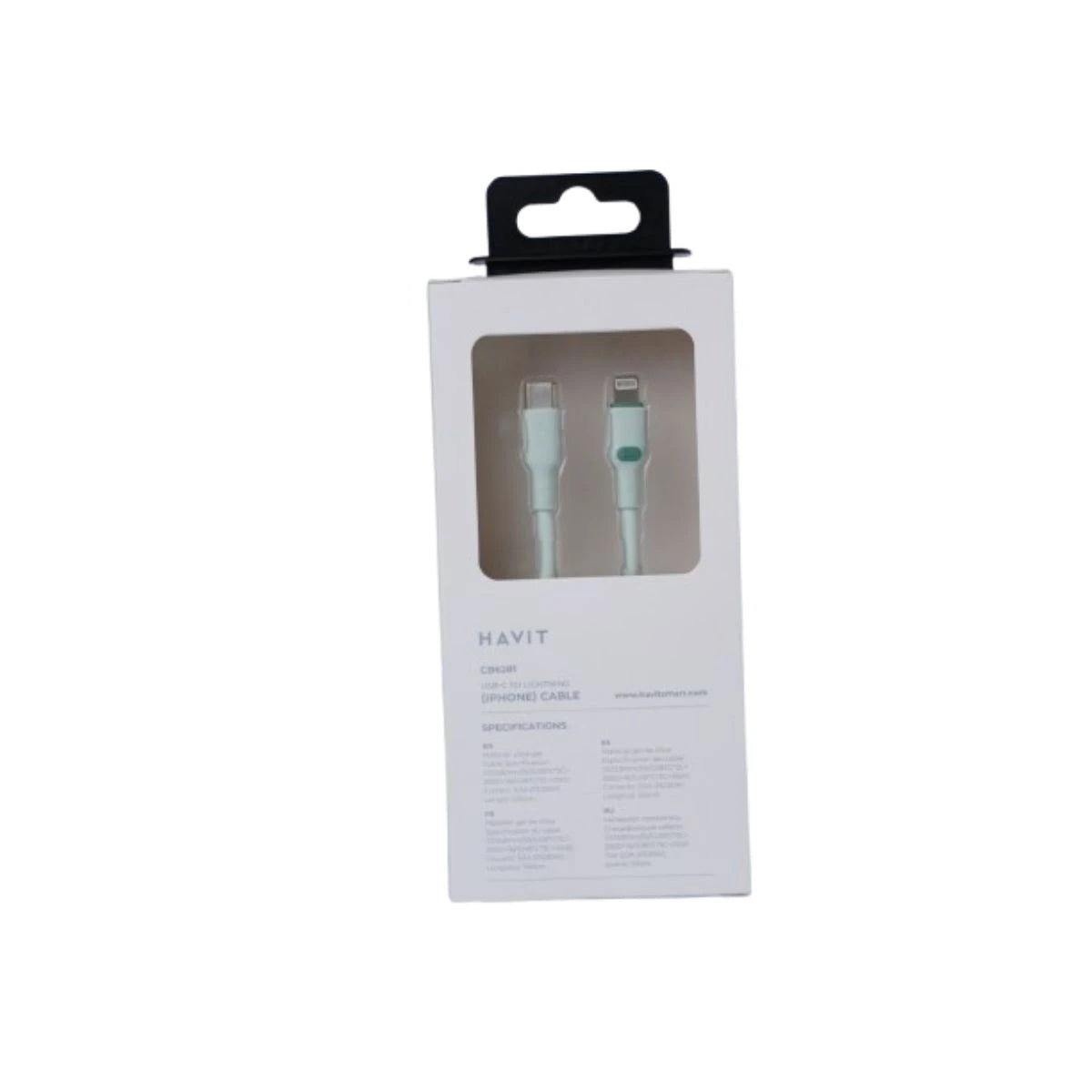 HAVIT CB6281 USB-C to Lightning Silicone Cable 1.0M