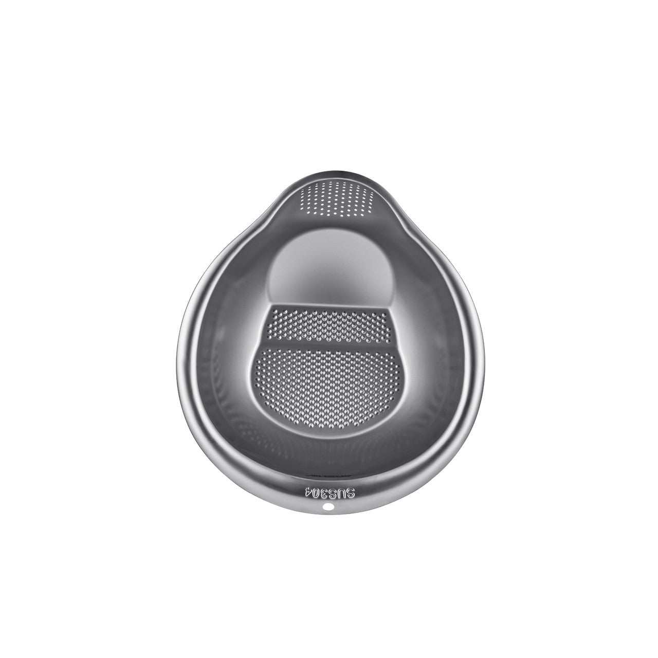Arshia Stainless Steel Colander Bowl – 18/10 Fine Mesh with Stable V-Shape Base for Easy Draining