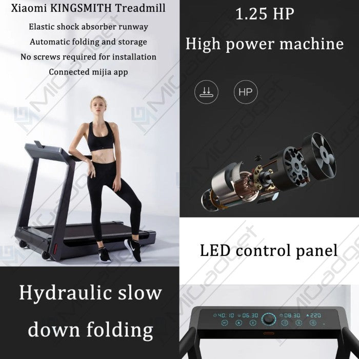 Xiaomi Kingsmith K15 Intelligent Smart Folding Treadmill-Garansi Resmi