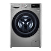LG Front Load Washing Machine 8kg - AI Direct Drive, Steam, Silver
