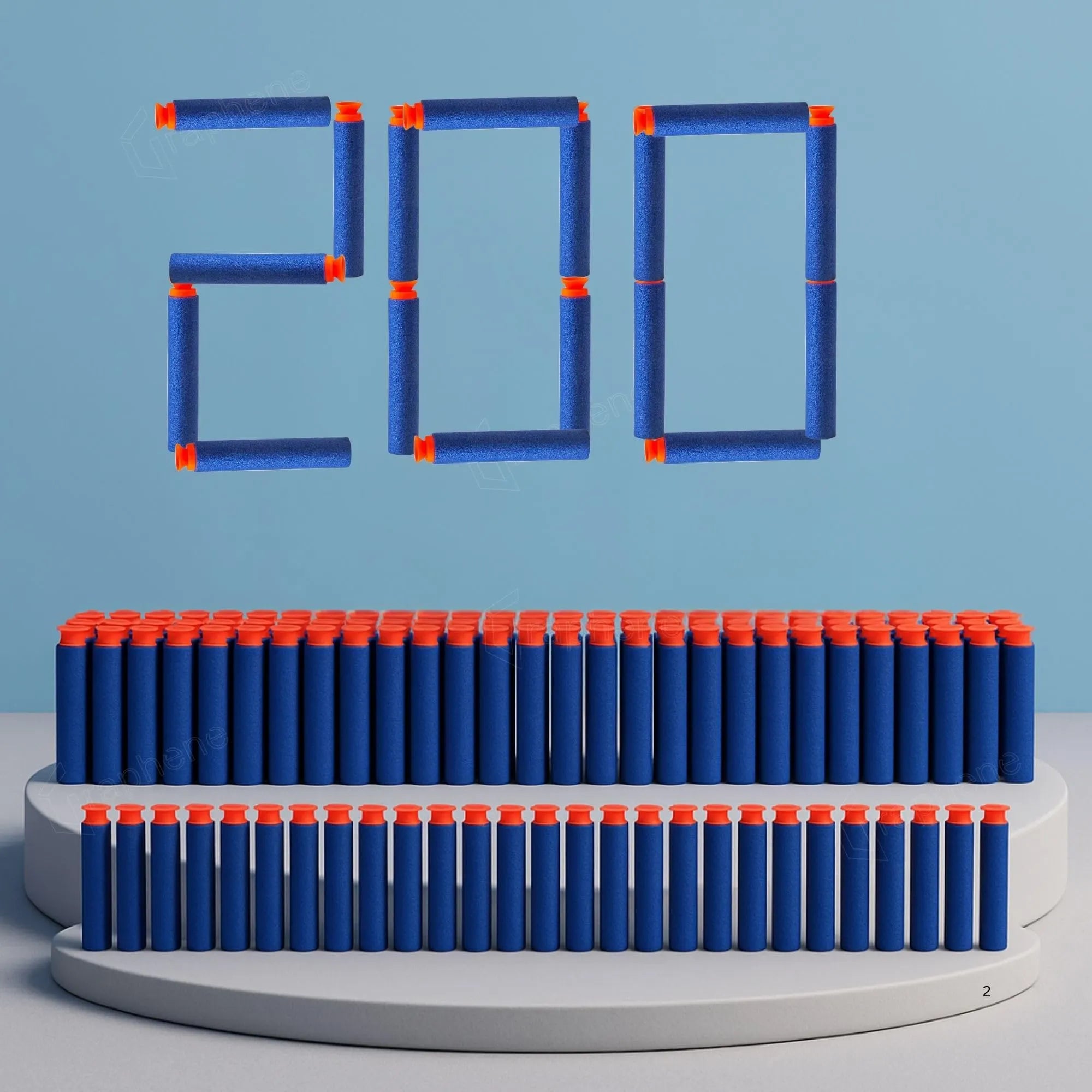Blaze Storm – Soft Bullets with 200 Pieces – Ages 6+