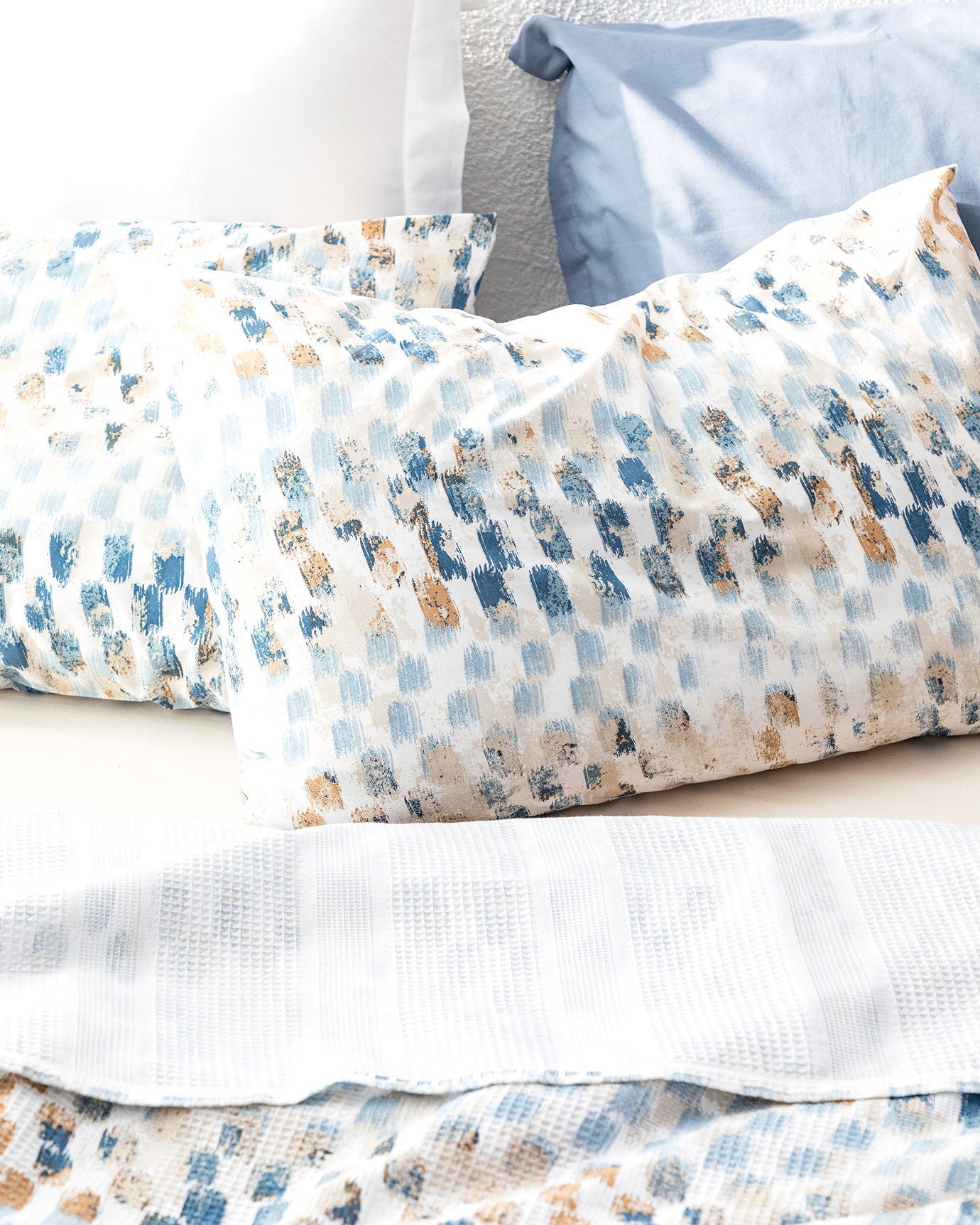 Gordes Carded Printed Single Size Pique Set - Madame Coco JO